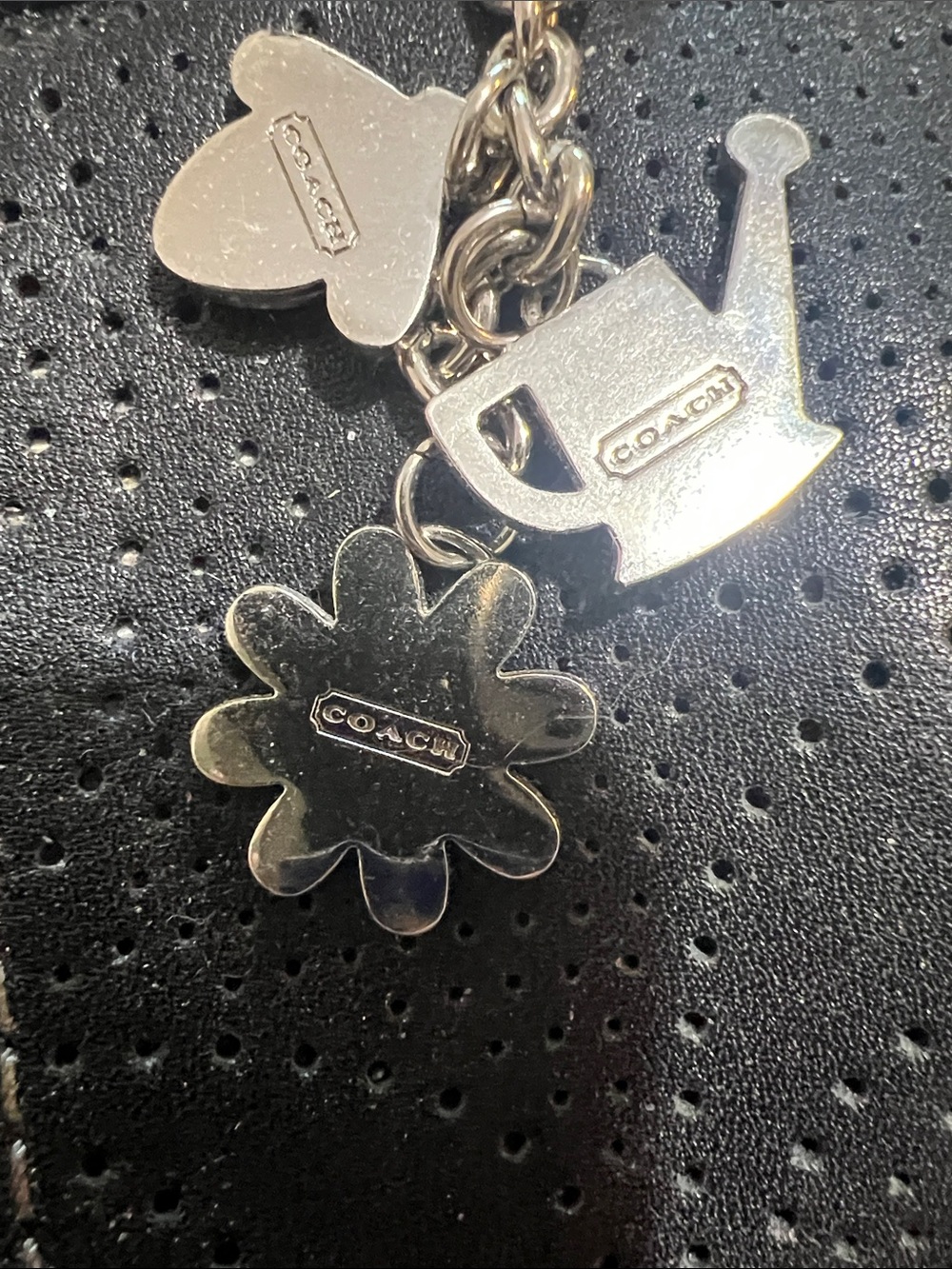 Coach Spring Theme Keychain - Picture 2 of 4